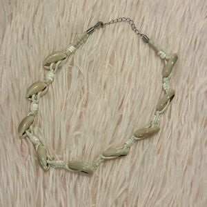 Shell Necklace with Cream Accents